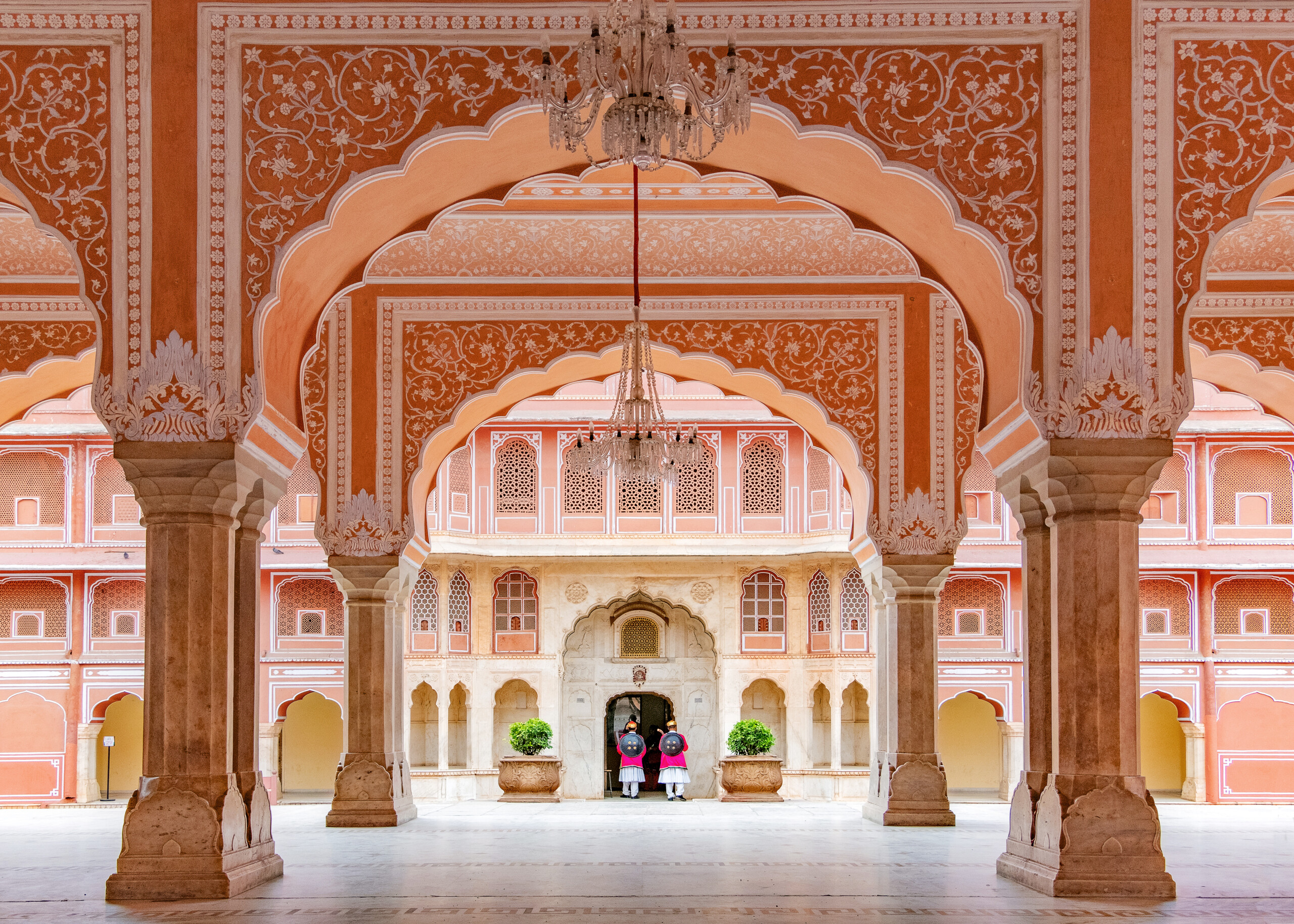 Jaipur city palace in Jaipur city, Rajasthan, India.
